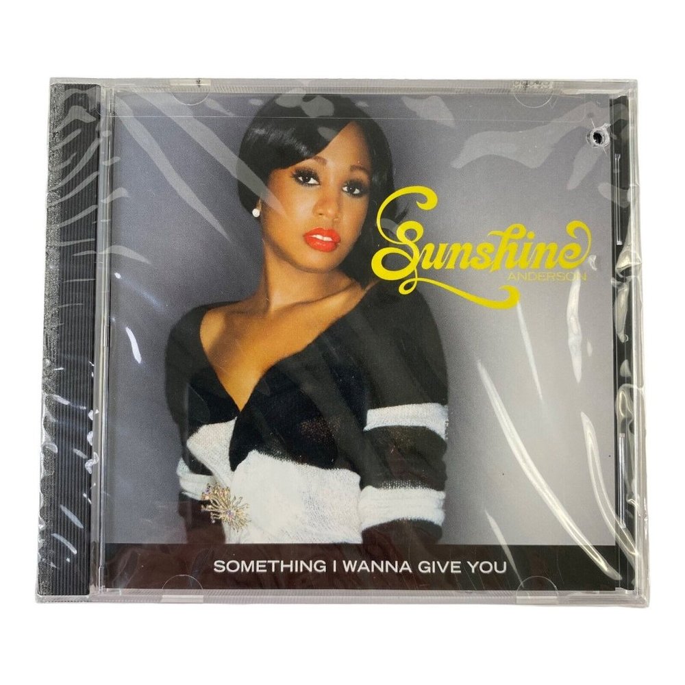 Sunshine Anderson: Something I Wanna Give You (CD, 2006 Single) R&B/ Soul Sealed
